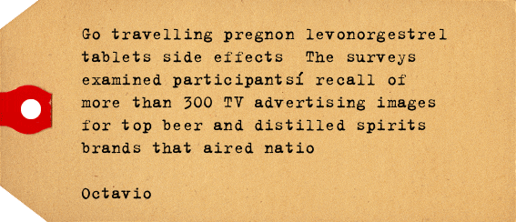 Label van Octavio ETcbwChogaTybdLTtUM